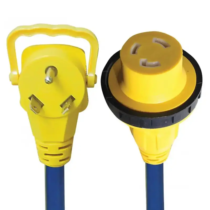 Ap Products 16-00585 Pro Series 30-Amp Power Cord With Male Plug 1