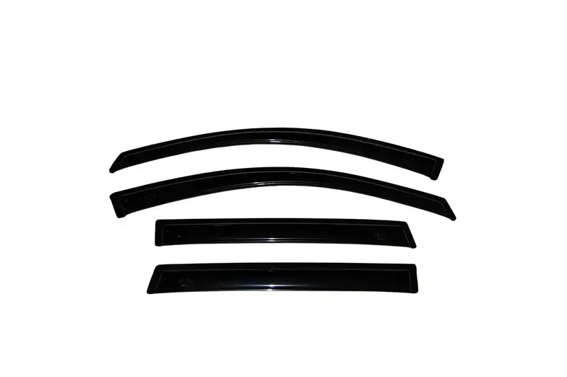 Auto Ventshade 94722 Smoke Ventvisor Deflectors – 4-Piece Outside-Mount Window Visor Kit 1