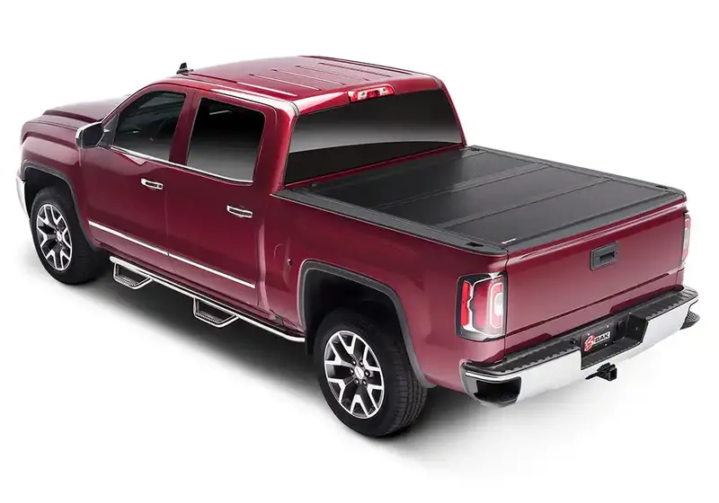 Bakflip Fibermax Hard Folding Truck Bed Cover – Compatible With 2017–2021 Nissan Titan (5'7" Bed) 1