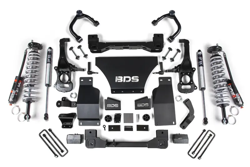 Bds Suspension 2.5-Inch Coilover Lift System – Model Bds1804Fpe For 2019–2022 Chevy Silverado/Gmc Sierra 1500 At4 4Wd 1