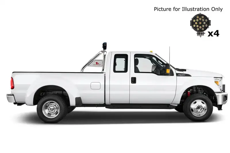 Black Horse Off Road Rb015Ss-Plb Stainless Steel Side Steps – Not Compatible With Tonneau Covers 1