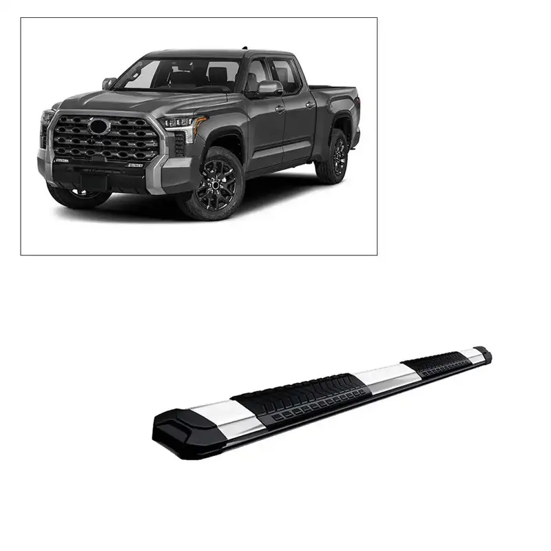 Black Horse Off-Road Rocker Panel Mount – Stainless Steel, Rn-To22-85 Design 1