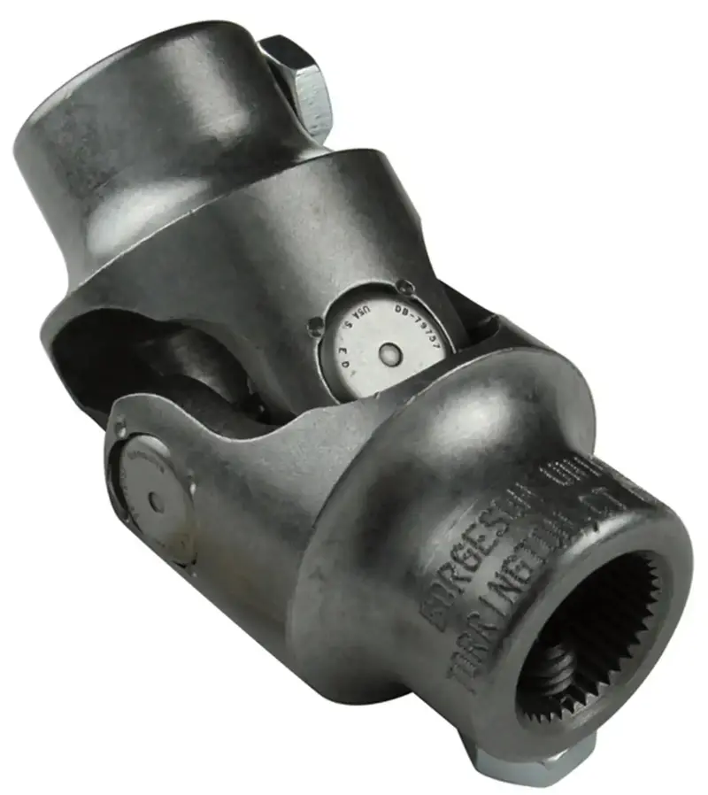 Borgeson 9/16"-17 To 1" Smooth-Bore Steel Steering U-Joint (010668) 1