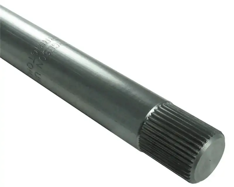 Borgeson Precision Steering Shaft – 11.5-Inch Stainless Steel, 3/4"-36 Splined, 7/8" Spline Length 1