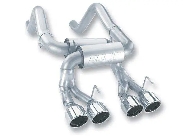 Borla S-Type Axle-Back Exhaust System – Classic Sound & Performance For Compatible Vehicles 1