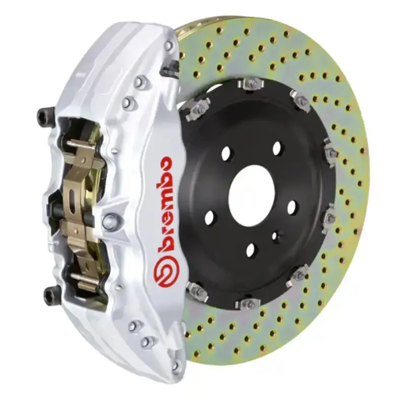 Brembo Gt Big Brake Kit – Front 380Mm Two-Piece Drilled Rotors & 6-Piston Calipers For 2014–2018 Gmc Sierra 1500 1