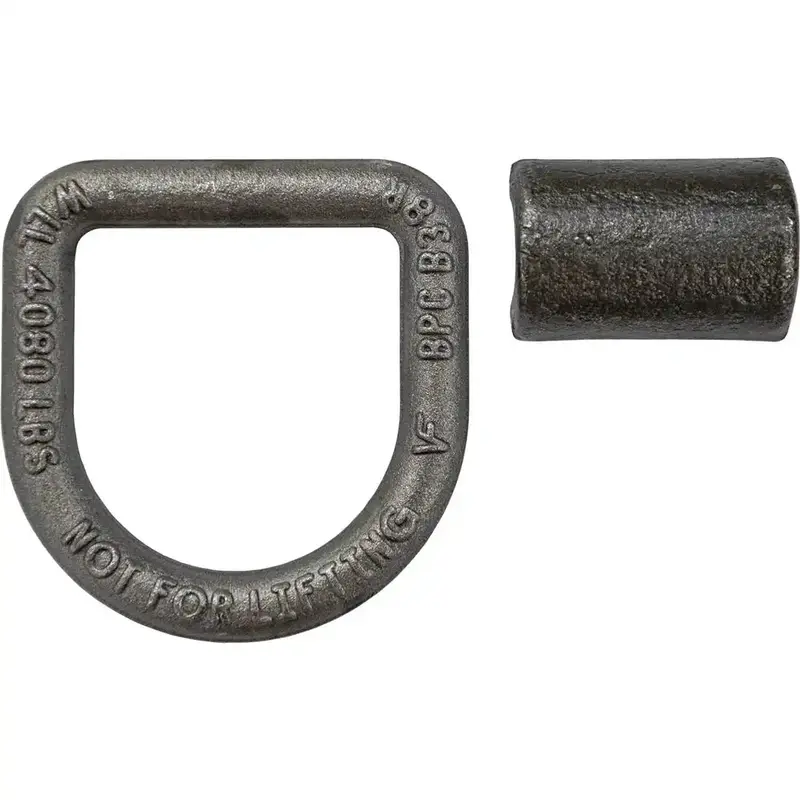 Buyers Products B38W D-Ring Mount – 1/2" Ring, 4,080 Lb Working Load Limit 1