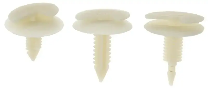 Dorman 963-015 Autograde Panel Trim Clip Set – Nylon, Universal Fit For Gm, Ford & Chrysler Vehicles (6-Pack) 1