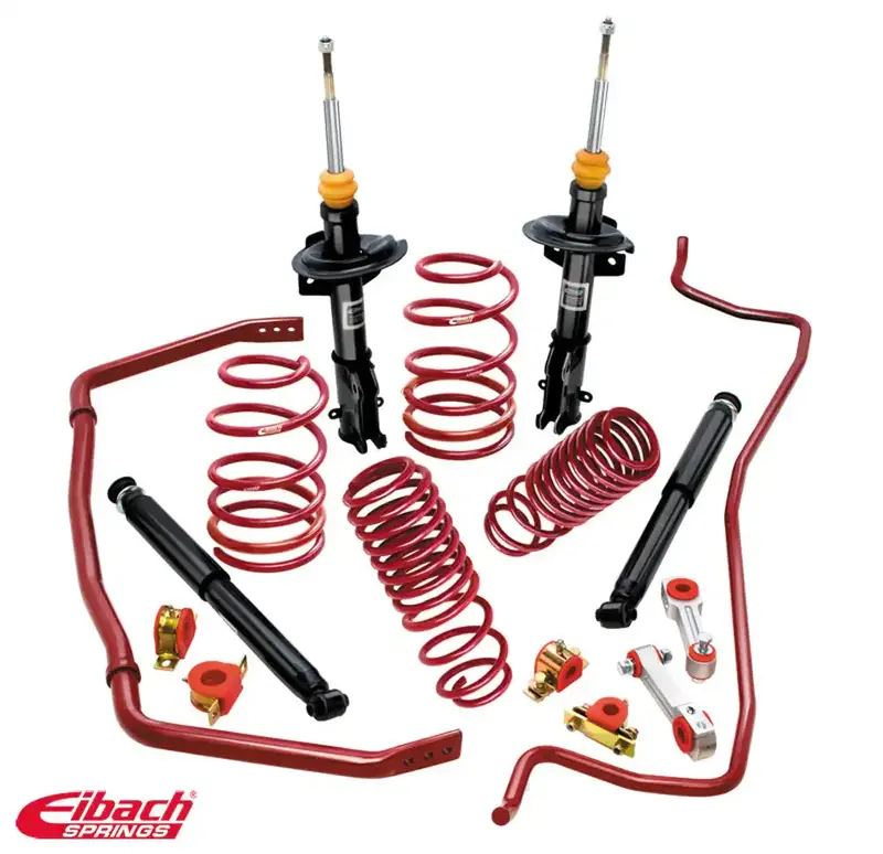 Eibach 4.1035.680 Lowering Spring Kit – Includes Coil Springs, Shocks & Stabilizer Bar Components 1