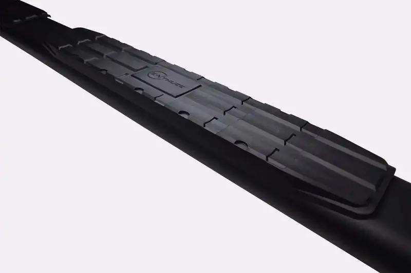 Enthuze Blackout Series Stainless Steel Side Steps – 4-Inch, Powder-Coated Black 1