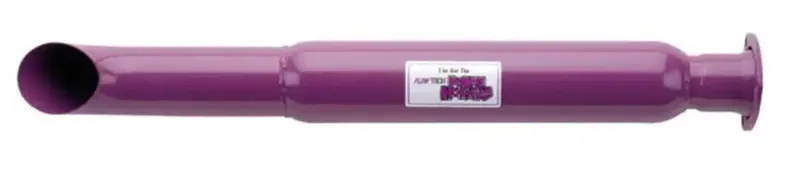 Flowtech Purple Hornies Header-Style Muffler – Aggressive Tone & Compact Design (50231Flt) 1