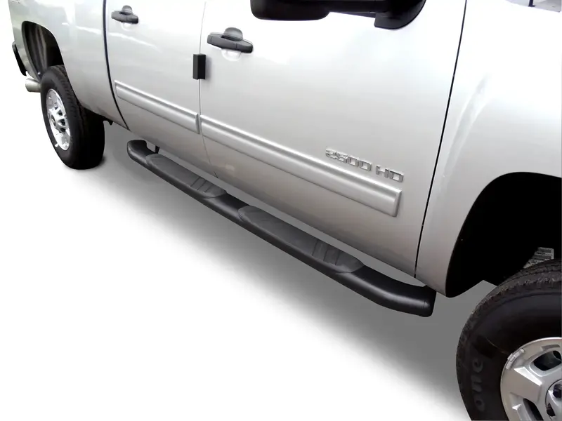 Go Rhino 685418080Cb Oe Xtreme Composite Side Steps – Black Finish With Brackets For Easy Installation 1