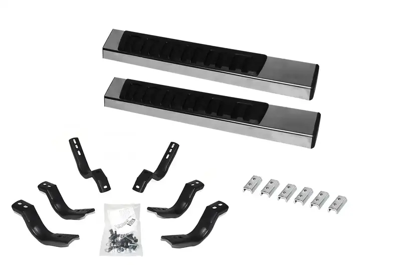 Go Rhino 6862418052Ps Oem-Style Running Board With Six Wide Super-Grip Step Pads 1