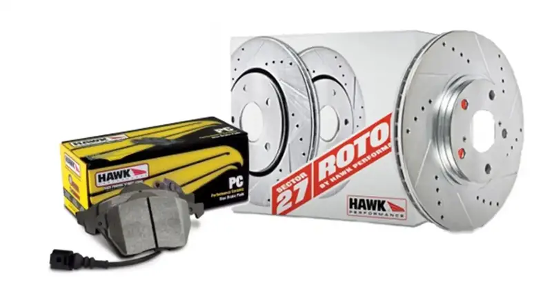Hawk Performance Hk5029.662Z Sector 27 Rear Brake Kit With Performance Ceramic Pads 1