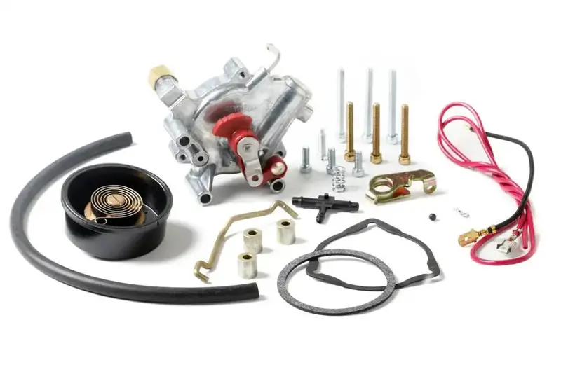 Holley 45-224S Polished Manual Choke Conversion Kit – Universal Carburetor Upgrade 1