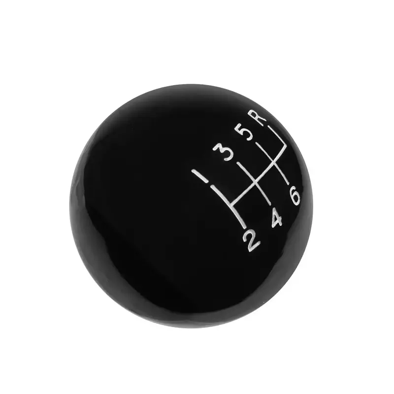 Hurst Classic Manual Shifter Knob – 6-Speed, Black Anodized, 3/8"-16 Thread 1