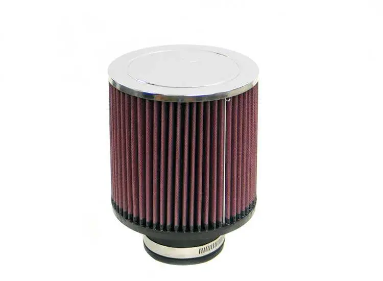 K&N Universal Clamp-On Air Filter – High-Flow Replaceable Filter For Custom Intakes 1