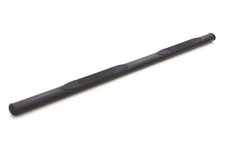 Lund 4-Inch Oval Straight Nerf Bars With Mounting Brackets – Matte Black Finish 1