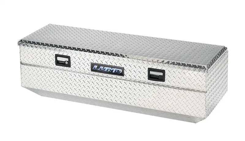 Lund Aluminum Flush-Mount Truck Storage Box – 56.75" L × 20.5" W × 18" H 1