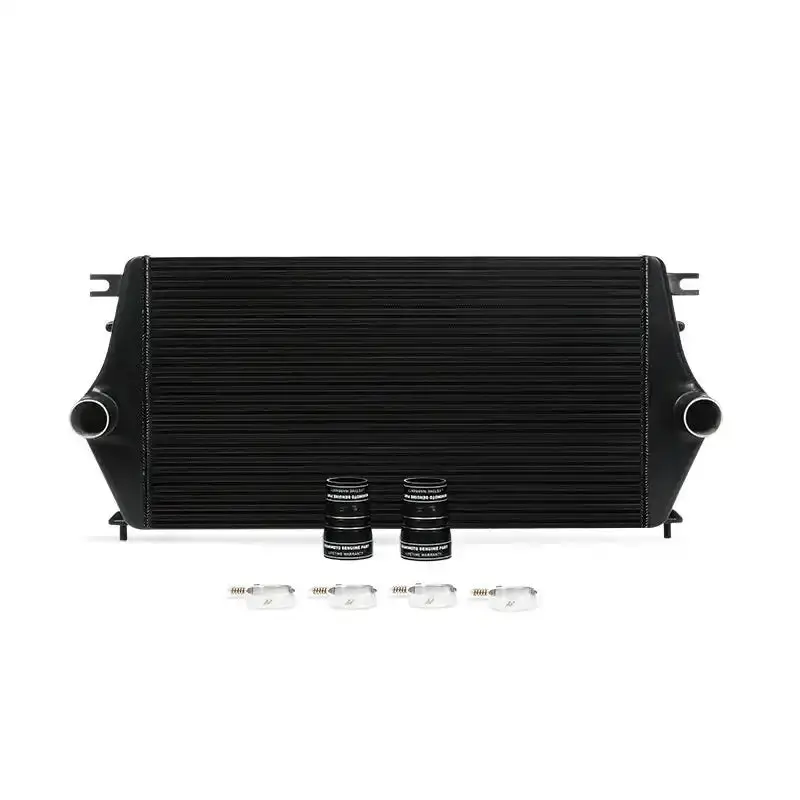 Mishimoto 2016+ Nissan Titan Front-Mount Intercooler Kit – Powder-Coated Black Finish 1