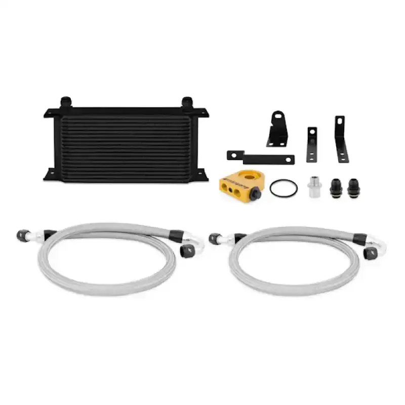 Mishimoto Thermostatic Oil Cooler Kit – Black Anodized, Fits 2000–2009 Honda S2000 1