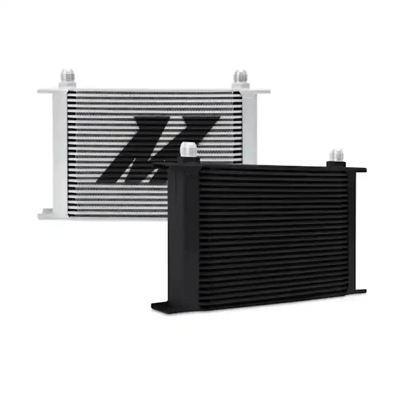 Mishimoto Universal 25-Row Stacked-Plate Oil Cooler Kit – High-Efficiency Thermal Management 1