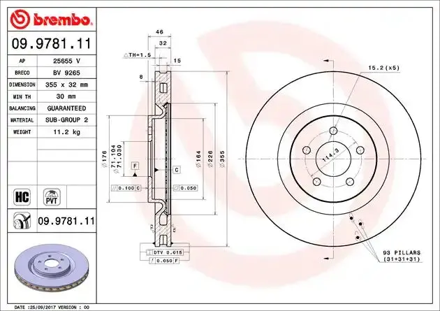 Oem-Grade Replacement Disc Brake Rotor – Direct Fit, Precision Balanced 1