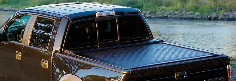 Pace Edwards Switchblade Swfa05A28 Retractable Tonneau Cover – Black, Includes Rails And Canister 1