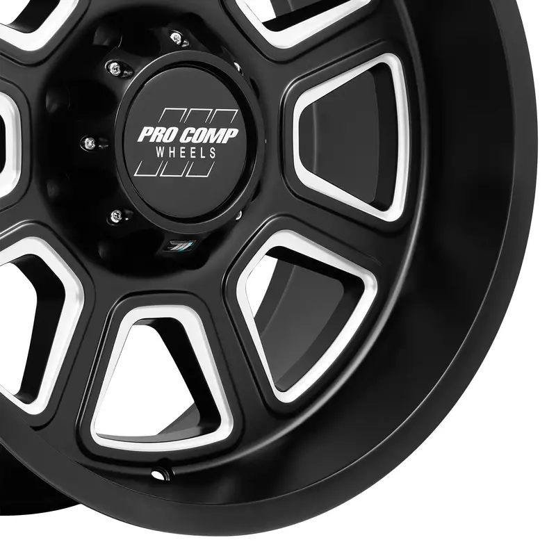 Pro Comp Gunner Series 5164-218247 Alloy Wheel – 20X9 Inch, 8X6.5 Bolt Pattern 1