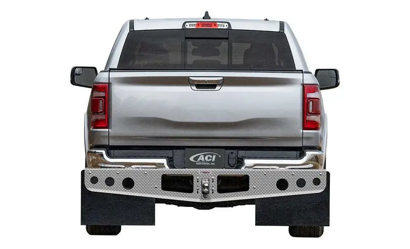 Rockstar Aluminum Hitch-Mounted Mud Flaps With Stabilizer Plate (Model A1020022) 1