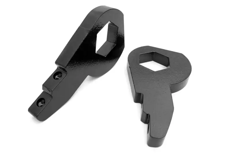 Rough Country Front Leveling Kit – Adjustable 1.5 To 2-Inch Lift For Improved Stance & Clearance 1