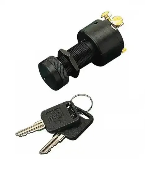 Sea Dog Polypropylene 3-Position Long-Throw Key Switch – Marine-Grade 1