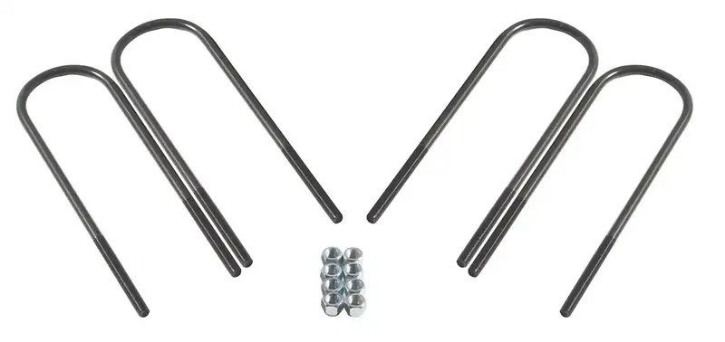 Skyjacker U9B5R Universal U-Bolt Kit – 4-Pack, 5/8"×3"×17" Square Design 1