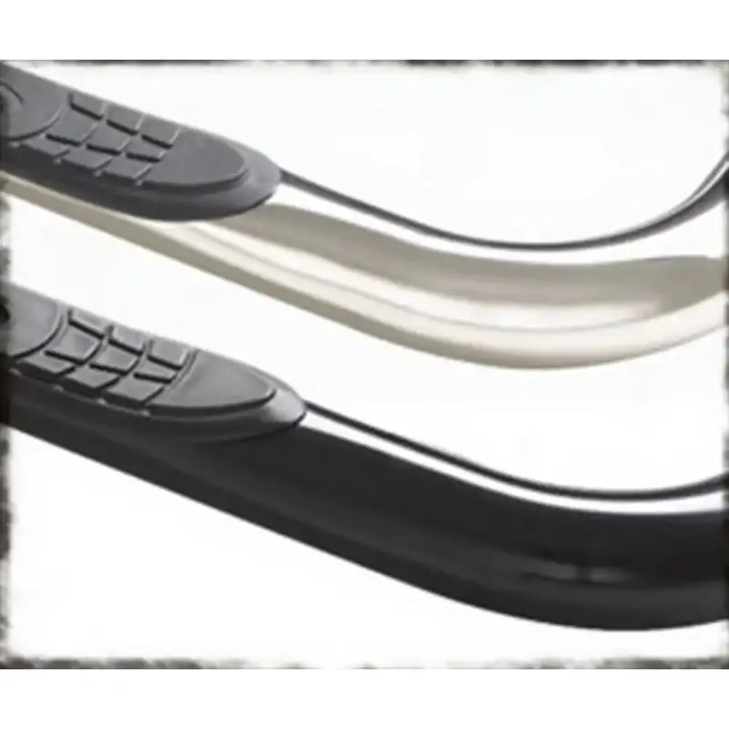 Smittybilt Sure Steps Side Bars For Full-Size Trucks – Gloss Black, 3-Bar Design 1