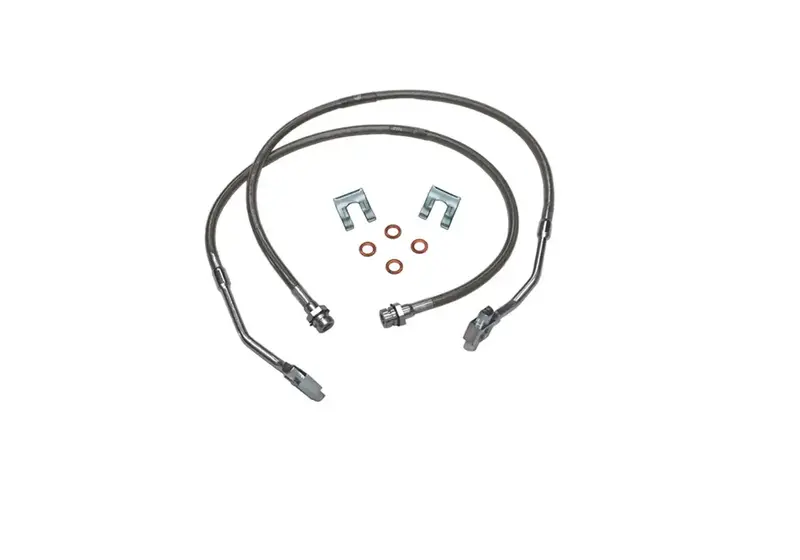 Superlift 91355 Bulletproof Front Brake Hose – For 1979–1986 Gm Pickup & Suvs With 8"–12" Lift 1