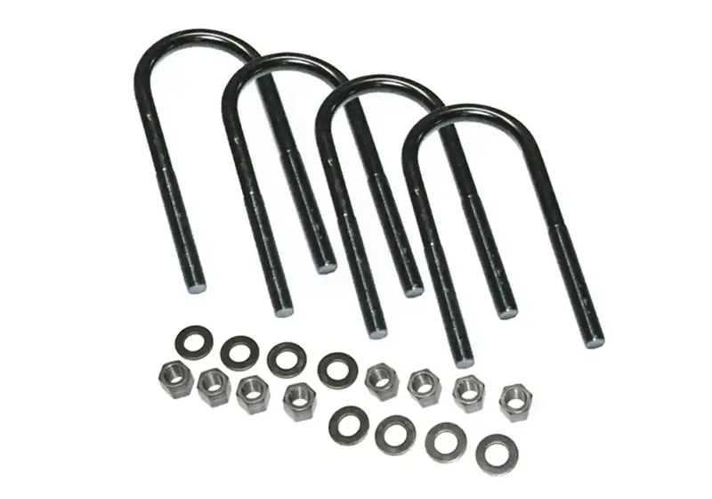 Superlift U-Bolt Kit – 9/16" X 3-1/8", Round Style With Hardware – Model 10724 1