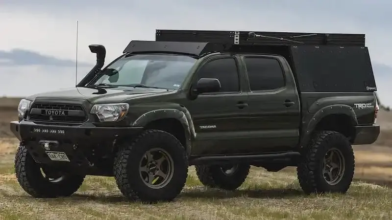 The Animas Custom Camper Shell For 2005–2022 Toyota Tacoma 1