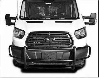Trailfx E0027S Polished Stainless Steel Side Steps With Brush Guard – No Skid Plate 1