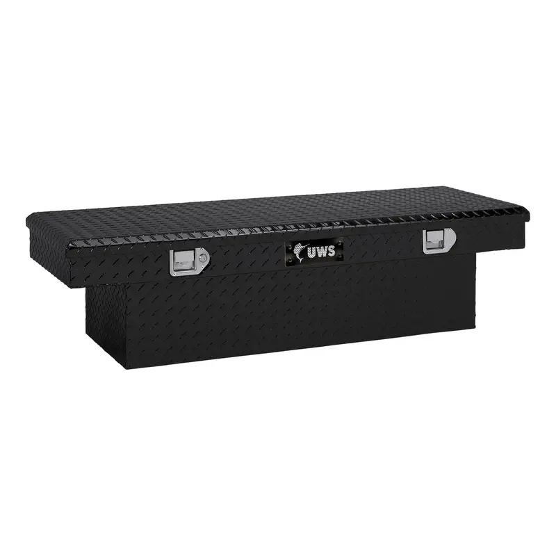 Uws Tbs-54-Blk Gloss Black Aluminum 54-Inch Crossover Truck Toolbox (Ltl Shipping) 1