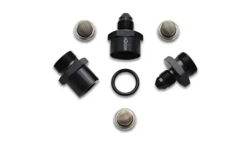 Vibrant Inline Fuel And Oil Filter Kit – -4An Size, Includes Three Replaceable Filters 1