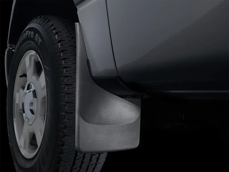 Weathertech No-Drill Digitalfit Mud Flaps – Black, Custom Fit 1
