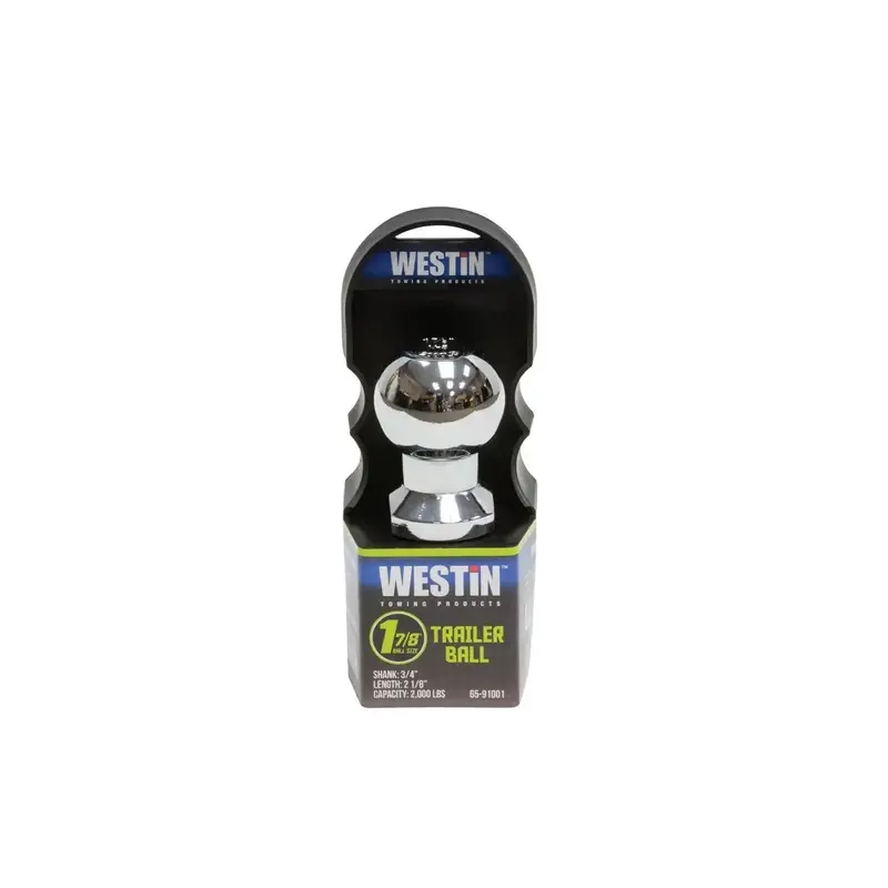 Westin 65-91001 Trailer Ball – Heavy-Duty Steel Hitch Ball With Standard 1" Shank 1